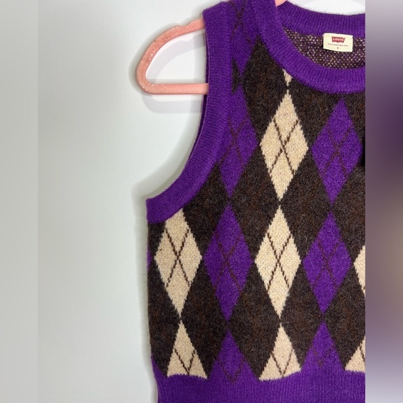 NWT Levi’s “Deja Vu” Sweater Vest size Small - Picture 5 of 10